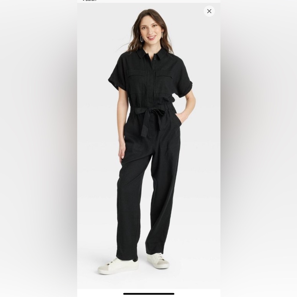 Target universal threads black jumpsuit size 4 brand new